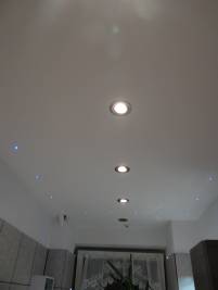 LED-Spots wei&szlig;/blau